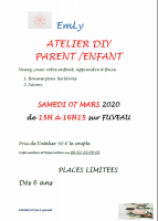 Atelier DIY (Do It Yourself) Parent/enfant