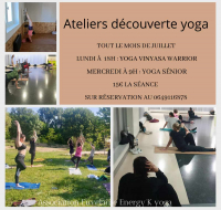 Atelier découverte yoga sénior