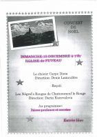 Concert de Noël du Choeur Carpe Diem