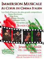 SPECTACLE : IMMERSION MUSICALE AU COEUR DU CINEMA ITALIEN