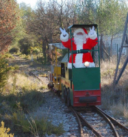 Le petit train du Père Noël