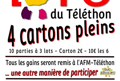 Loto au profit du Téléthon_Fuveau